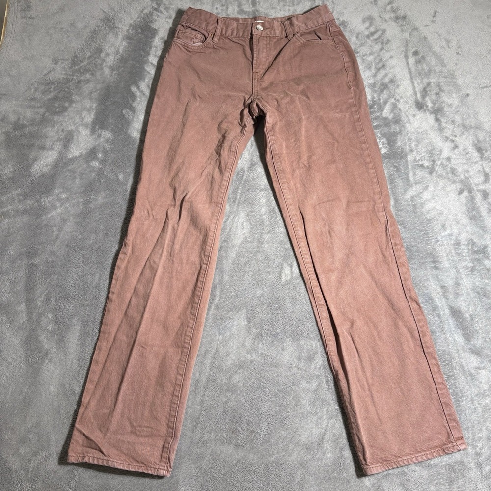 PacSun Jeans Women's 25 Orange Rust Boyfriend Pants